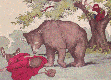 დათვი და მოგზაურები