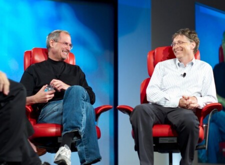 სტივ ჯობსი და ბილ გეითსი