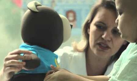 სიმსივნესთან მებრძოლი ბავშვები