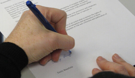 წერილის წერა